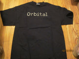 Orbital 2001 Logo Black T Shirt XL Electronic House Techno Dance
