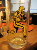 Grey Cup 1972 Hamilton Souvenir Glass Beer Mug CFL Canadian Football