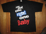 Diet Pepsi You Got The Right One Baby Vintage T Shirt Large Ray Charles