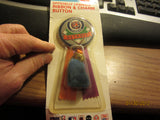 Detroit Tigers 2 1/4 Inch Pin w/Rabbits Foot