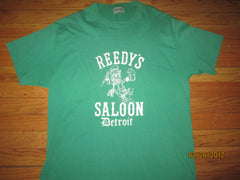 Vintage 80's Reedy's Saloon T Shirt XL Detroit Corktown Irish