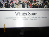 Detroit Red Wings Wings Soar 2002 Stanley Cup Celebration At Joe Louis Poster