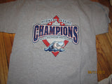 West Michigan Whitecaps 2004 Midwest League Champions T Shirt Large