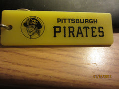 Pittsburgh Pirates Vintage 70's Lucite Keychain