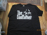 The Godfather Classic Logo Black T Shirt XXL