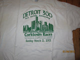 Detroit 300 Irish Journey Corktown Race 2001 T Shirt XL