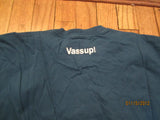 Bruno Vassup! Blue Movie Promo T Shirt XL American Apparel