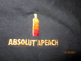 Absolut Apeach Embroidered Logo T Shirt Large