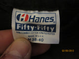 Pontiac Firebird Logo Vintage Black T Shirt Small Hanes 50% 50%
