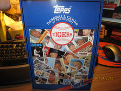 Detroit Tigers 1986 Surf Baseball Card History Book SGA