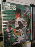 Detroit Tigers Original 1971 MLB Poster New In Package