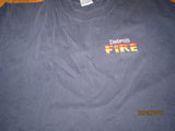 Detroit Fire Department Embroidered Logo T Shirt XXL