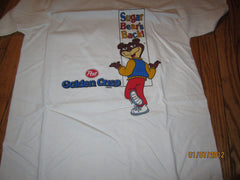 Post Golden Crisp Sugar Bear's Back T Shirt Large New W/O Tag