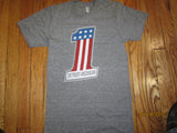 Detroit #1 Old Harley Logo T Shirt Large