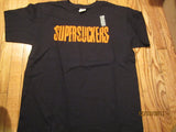 Supersuckers Orange Logo Black T Shirt Large New W/Tag