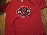 Anaheim Angels 2003 Logo 3 Million Fans SGA T Shirt XL