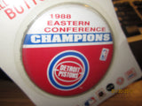 Detroit Pistons 1988 Eastern Conference Champs 3 1/2" Pin
