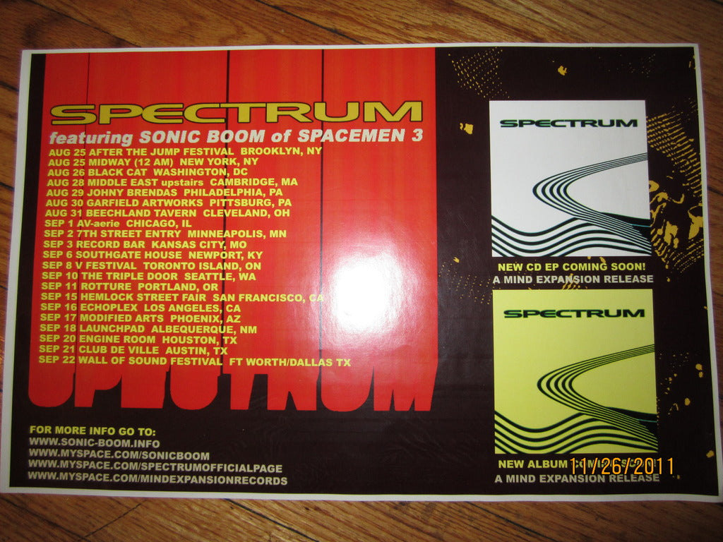 Lp/Sonic Boom Solo Spectrum/Ex Spacemen3 | eBay