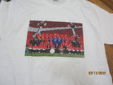 Manchester United Older Team Photo T Shirt XL