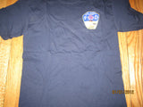 Abu Ghraib Fire & Rescue Navy T Shirt Medium Baghdad Iraq