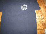 Chicago Fire Department Logo Navy T Shirt XL