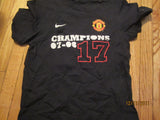 Manchester United 2007-2008 Champions T Shirt Medium Nike
