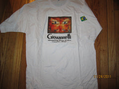 Giovannetti Shopping Dom Pedro Brazil T Shirt Large Beer Brasil