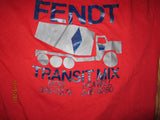 Fendt Transit Mix Vintage 80's T Shirt Large Detroit Area Cement