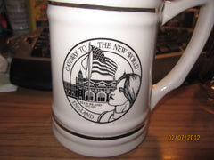 Ellis Island Gateway To The New World Ceramic Beer Stein