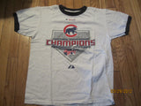Chicago Cubs 2007 Central Division Champs Ringer T Shirt Medium