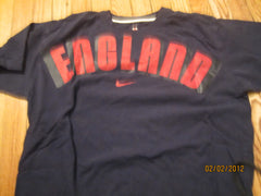 England World cup Soccer Team Navy T Shiirt XL Nike