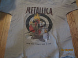 Metallica Burn Your Fingers One By One T Shirt XL Pushead
