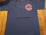 Chicago Cubs #12 Alfonso Soriano Blue T Shirt Medium Majestic