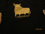 Torremolinos Spain "Bull" Logo Black T Shirt XL