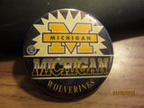 Michigan Wolverines Logo 2 1/4 Inch Pin