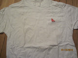 Qantas Airlines Logo White T Shirt Large