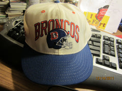 Denver Broncos Old Helmet Logo Vintage Snapback Hat