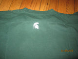 Michigan Staste Basketball Izzone Green T Shirt Medium Nike