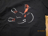 Pin Ups Garden Bowl Detroit Logo T Shirt Large