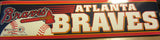 Atlanta Braves 90's Bumper Sticker