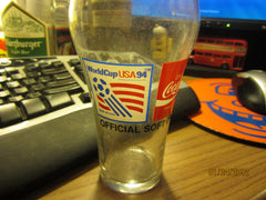 World Cup Soccer 1994 Logo Souvenir Coca Cola Glass
