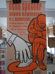 Jon Spencer Blues Explosion St Andrews Hall Detroit Show Poster Mark Dancey