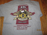 Harley Owners Group 15th Anniversary 1998 T Shirt Medium HOG