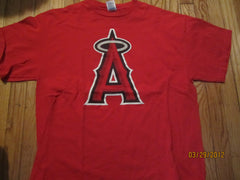 Anaheim Angels Logo Red T Shirt XL