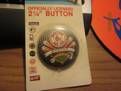 Boston Red Sox 2 1/4 Inch Pin Mint On Card
