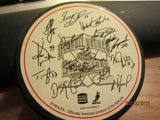Detroit Red Wings Facsimile Signed Puck Burger King Promo