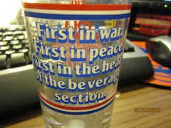 Like Cola "First In War...." 1982 Promo Glass