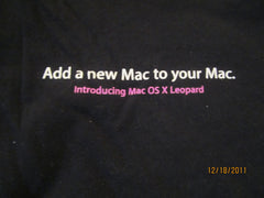 Apple Add A Mac To You Mac T Shirt Large