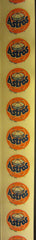 Houston Astros Old Logo Strip Of Ten 1 1/4 Inch Stickers