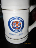 Detroit Tigers Classic Old Logo Ceramic Beer Stein